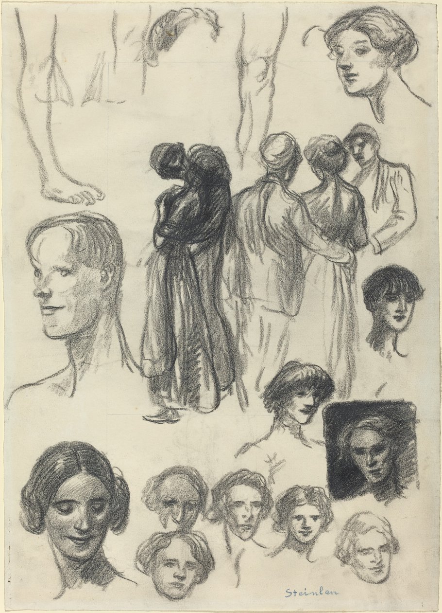 Arkki Luonnokset tekijältä Théophile Alexandre Steinlen