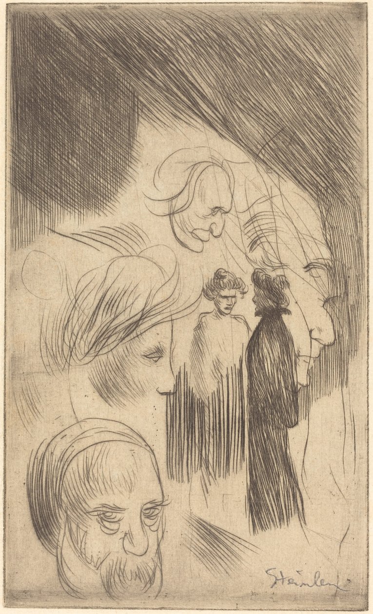 Luonnoslevy tekijältä Théophile Alexandre Steinlen