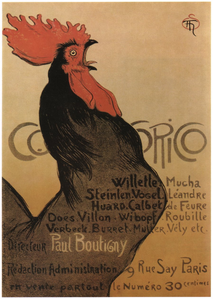 Tuntematon kuva tekijältä Théophile Alexandre Steinlen