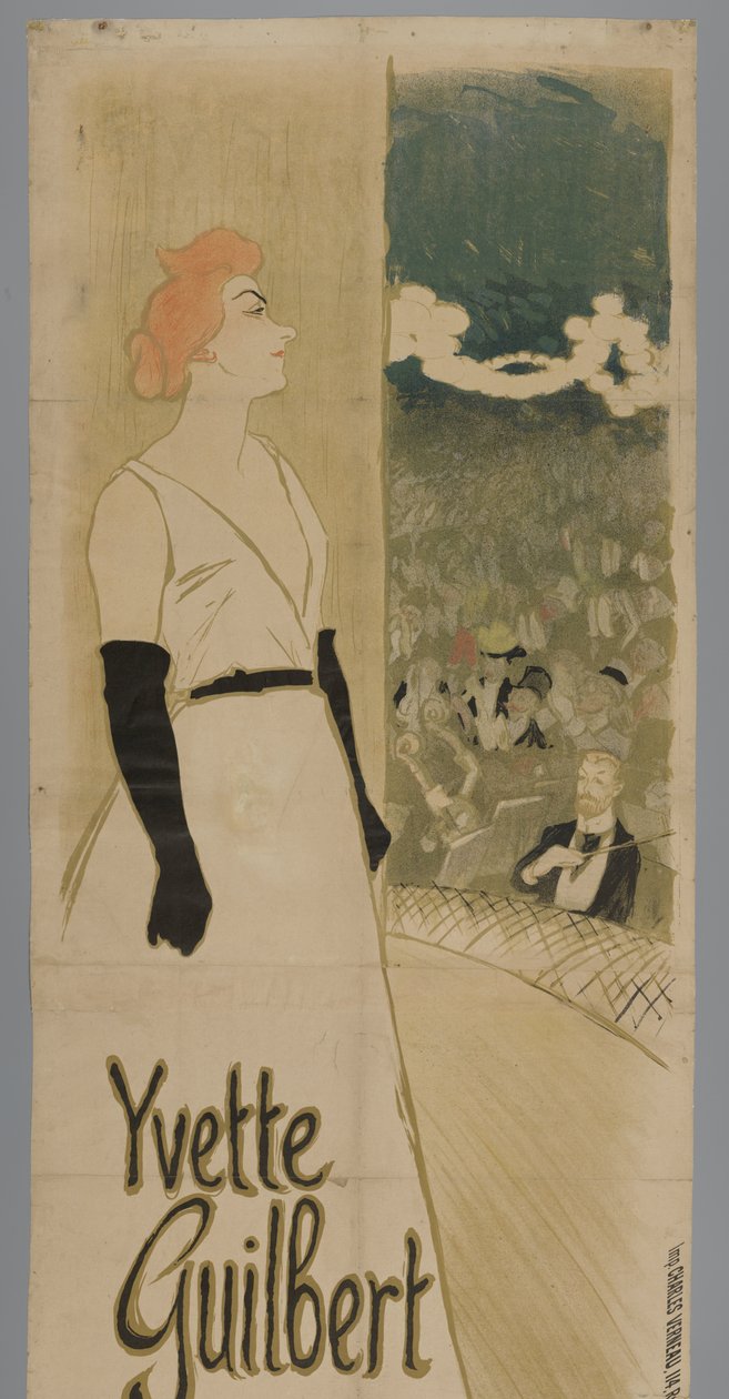 Yvette Guilbert suurlähettiläät tekijältä Théophile Alexandre Steinlen