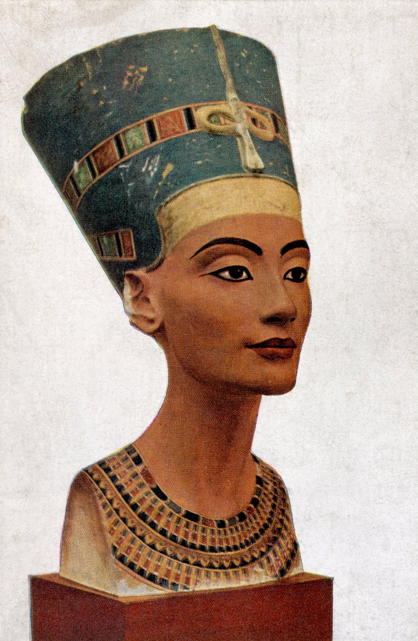 Egyptin kuningatar Nefertiti tekijältä Thutmose Thutmose