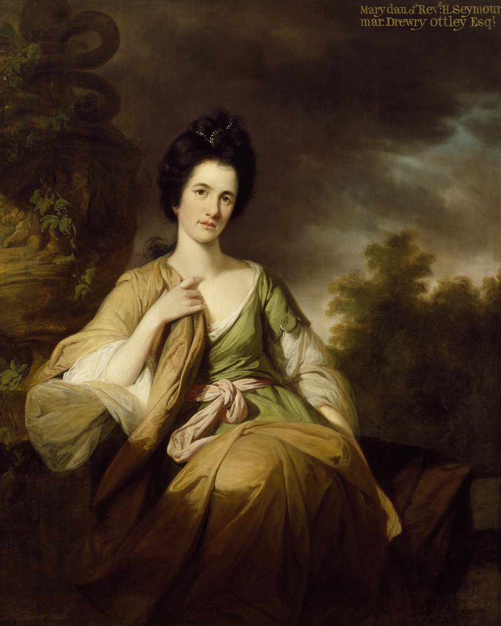 Rouva Drewry Ottley, 1768 tekijältä Tilly Kettle