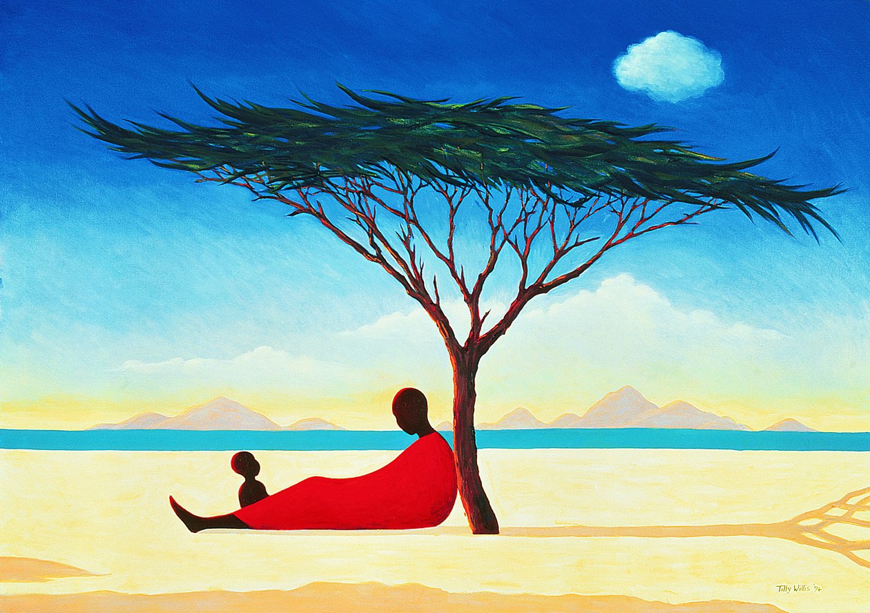 Turkana-iltapäivä, 1994 tekijältä Tilly Willis