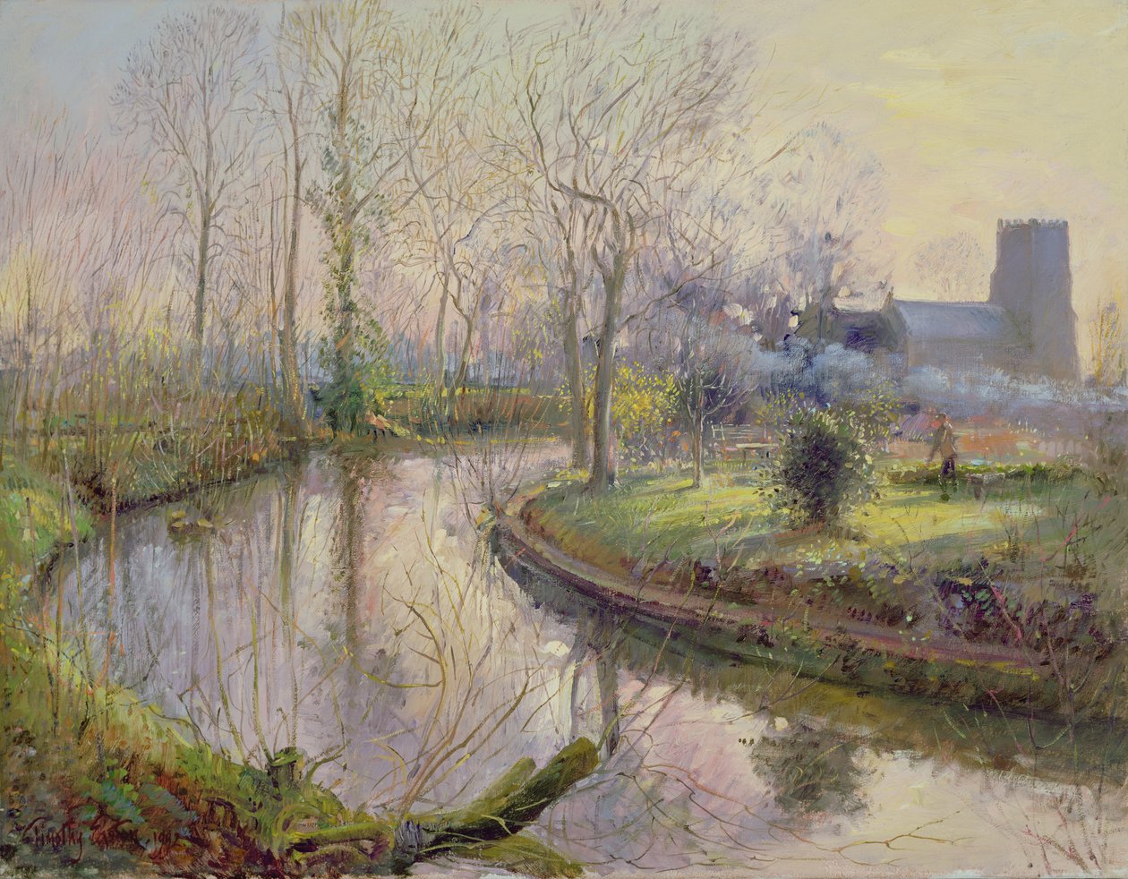 Kevät puutarhanhoito tekijältä Timothy Easton
