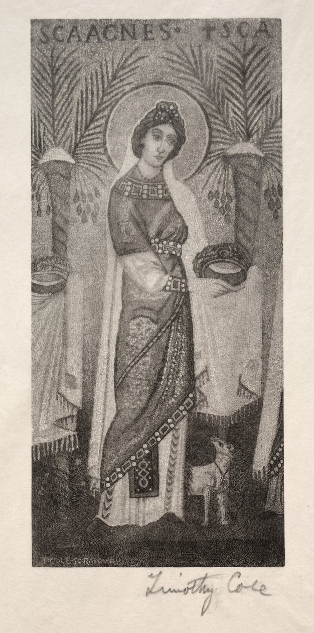 Vanhat italialaiset mestarit: St. Agnes, 1888-1892. tekijältä Timothy Cole