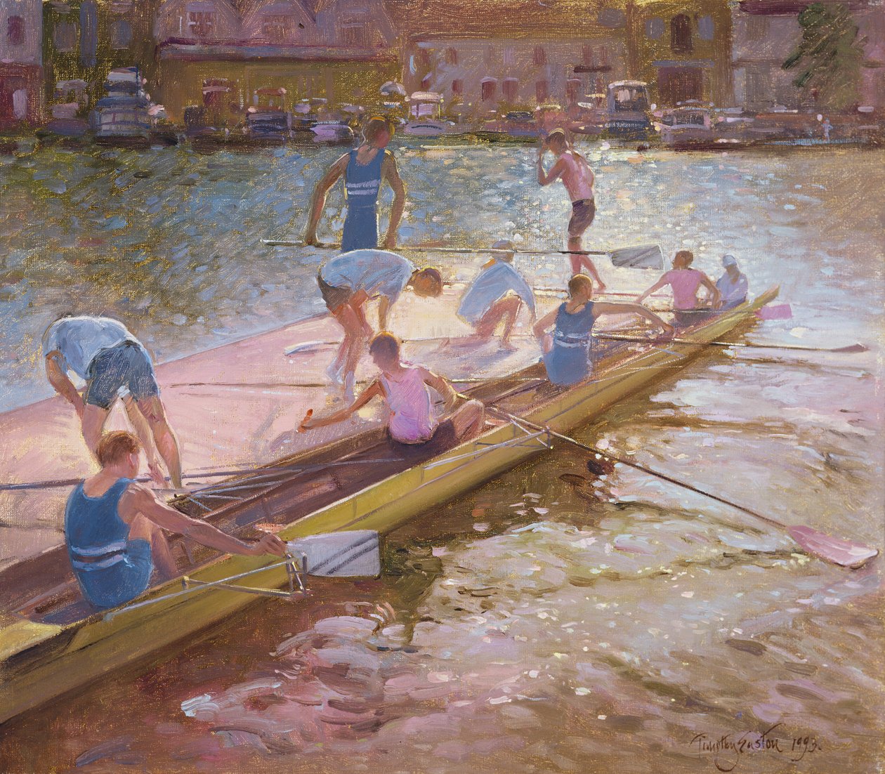 At the Raft, Henley, 1993 tekijältä Timothy Easton