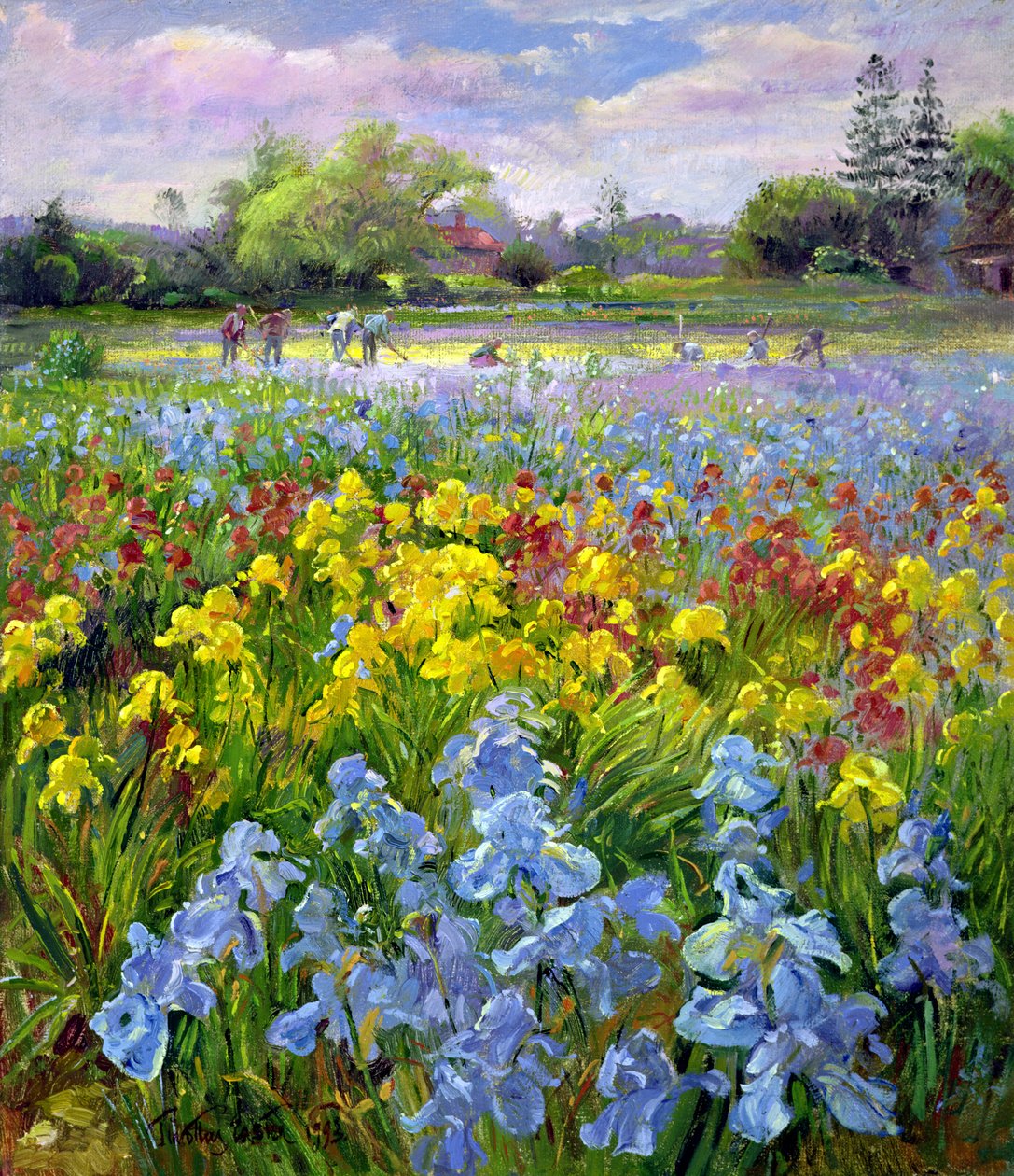 Hoeing Team ja Iris Fields tekijältä Timothy Easton