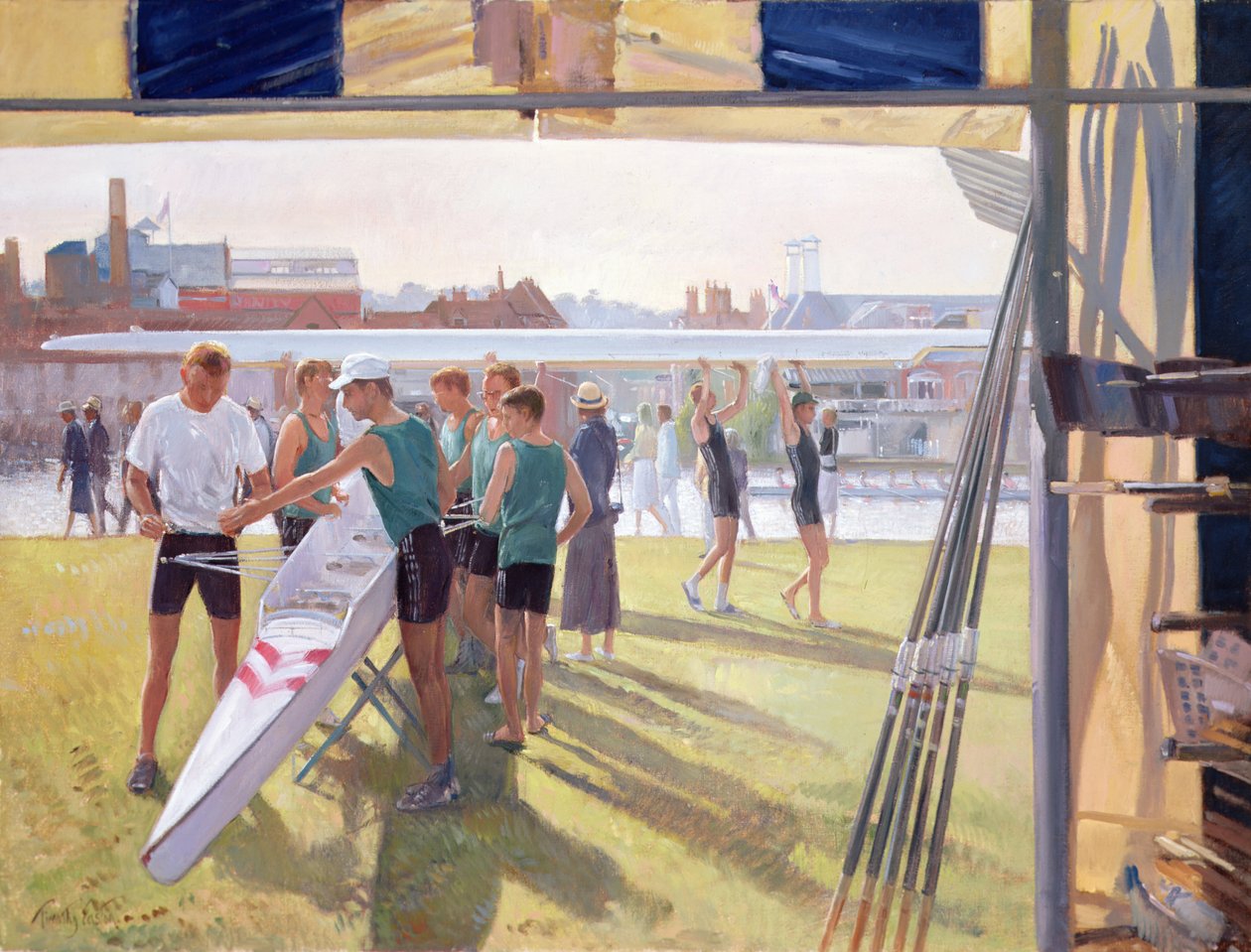 Valmisteet (öljy kankaalle) tekijältä Timothy Easton