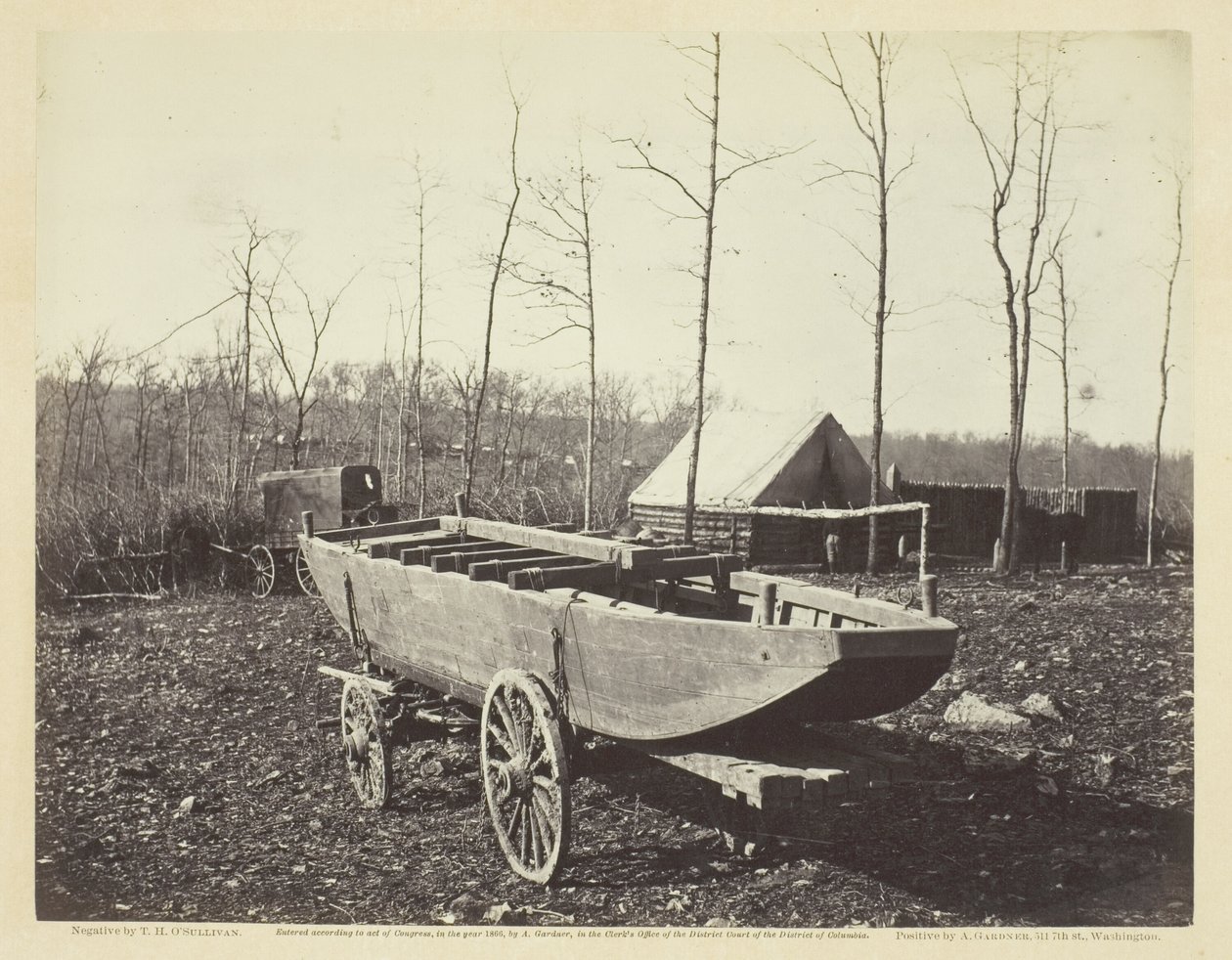 Ponttonivene, Brandy Station, Virginia tekijältä Timothy O