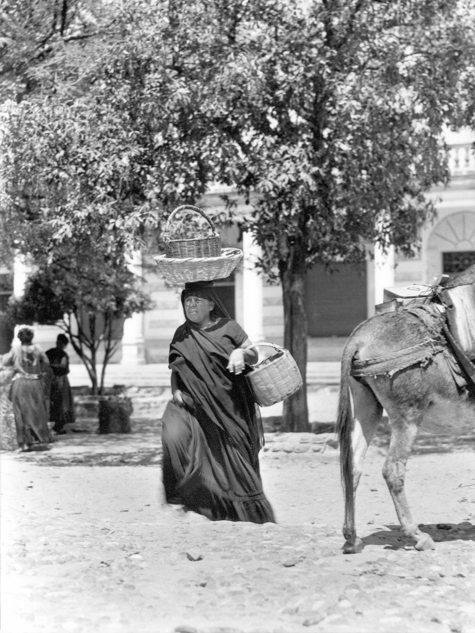 Nainen Tehuantepecissä, Meksikossa, 1929 tekijältä Tina Modotti