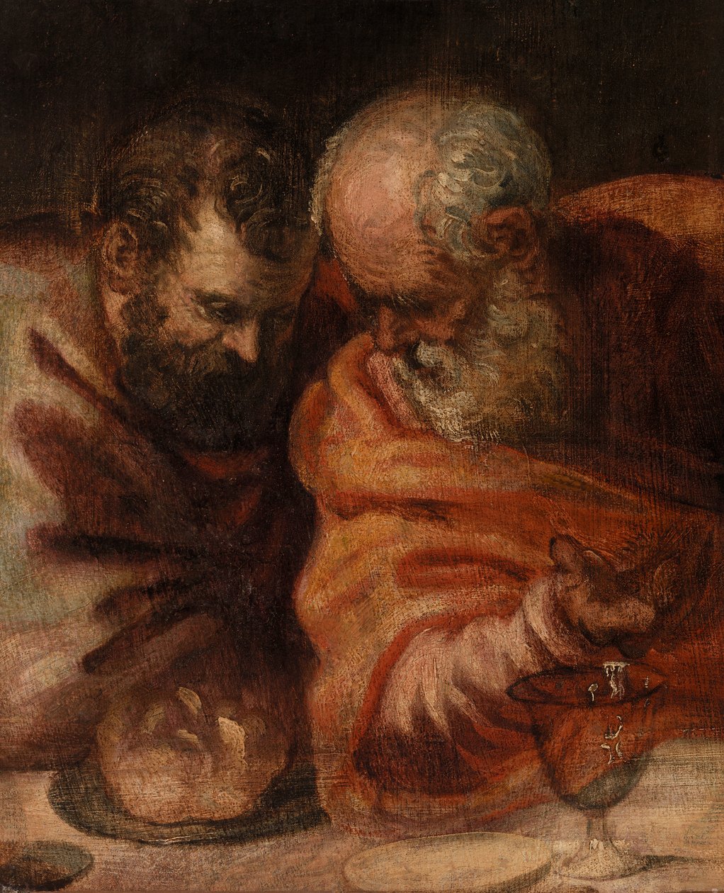Kaksi apostolia tekijältä Tintoretto (Jacopo Robusti)