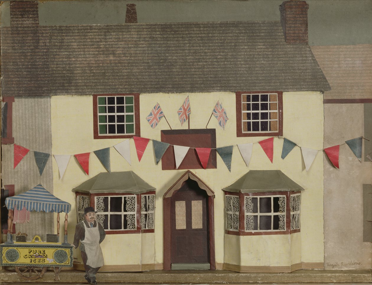 Pure Cream Ices (kollaasi) tekijältä Tirzah Ravilious
