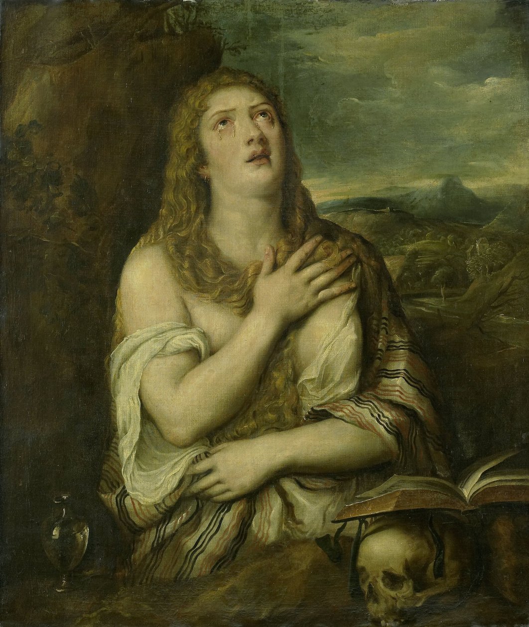 Katuva Maria Magdaleena tekijältä Titiaan (copy after)