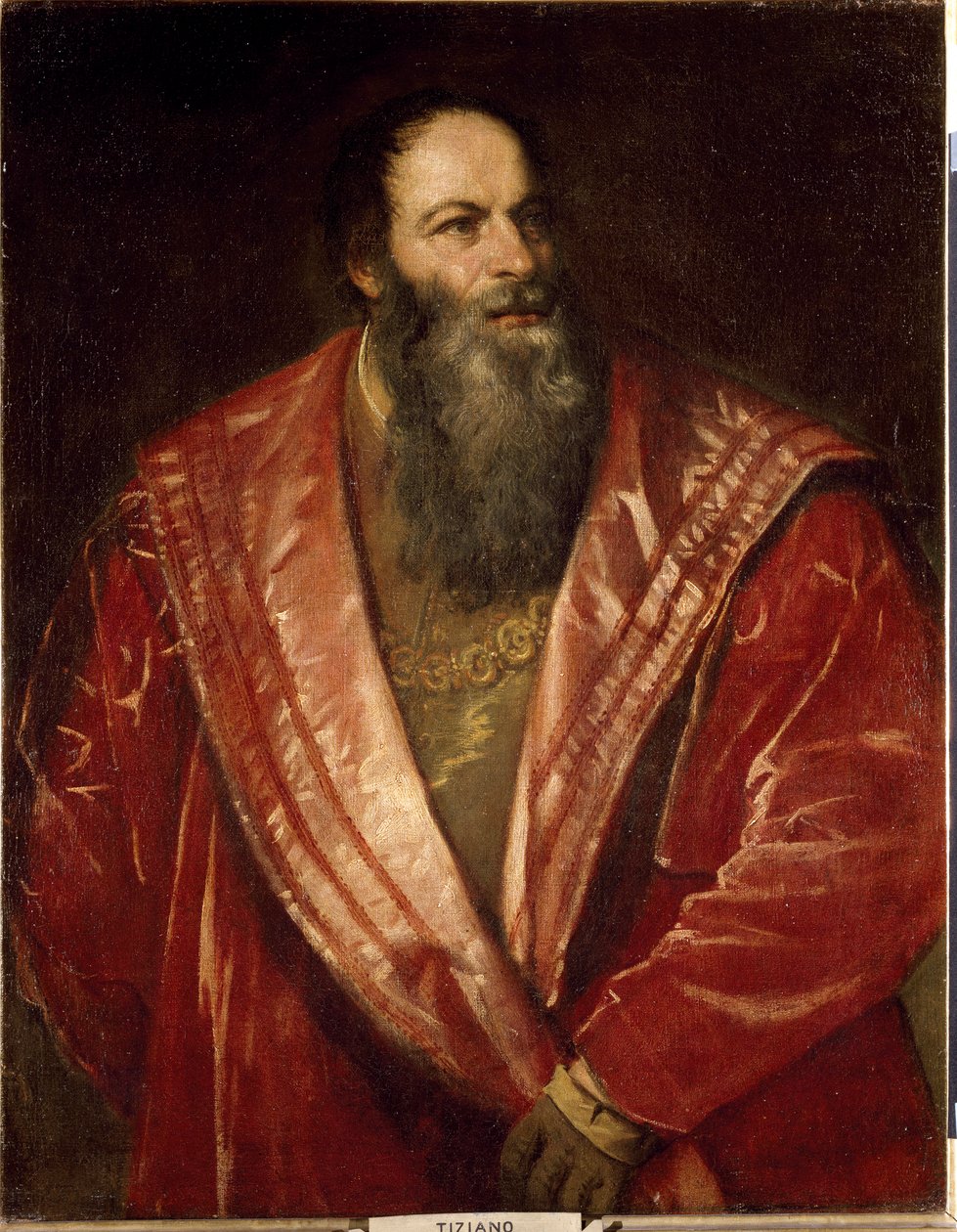 Pietro Aretinon muotokuva (maalaus tekijältä Tiziano Vecelli