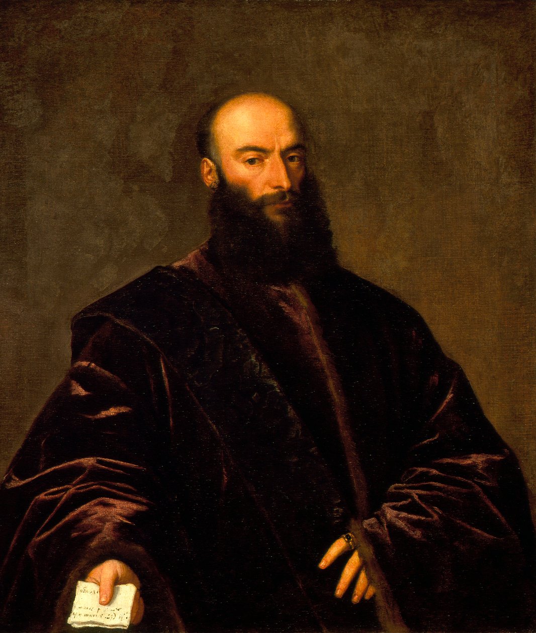 Giacomon muotokuva by Andrea Dolfin tekijältä Titian