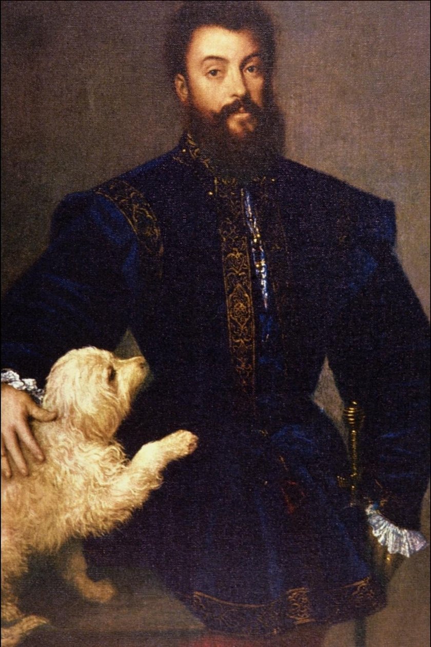 Federico II Gonzaga tekijältä Tiziano Vecelli