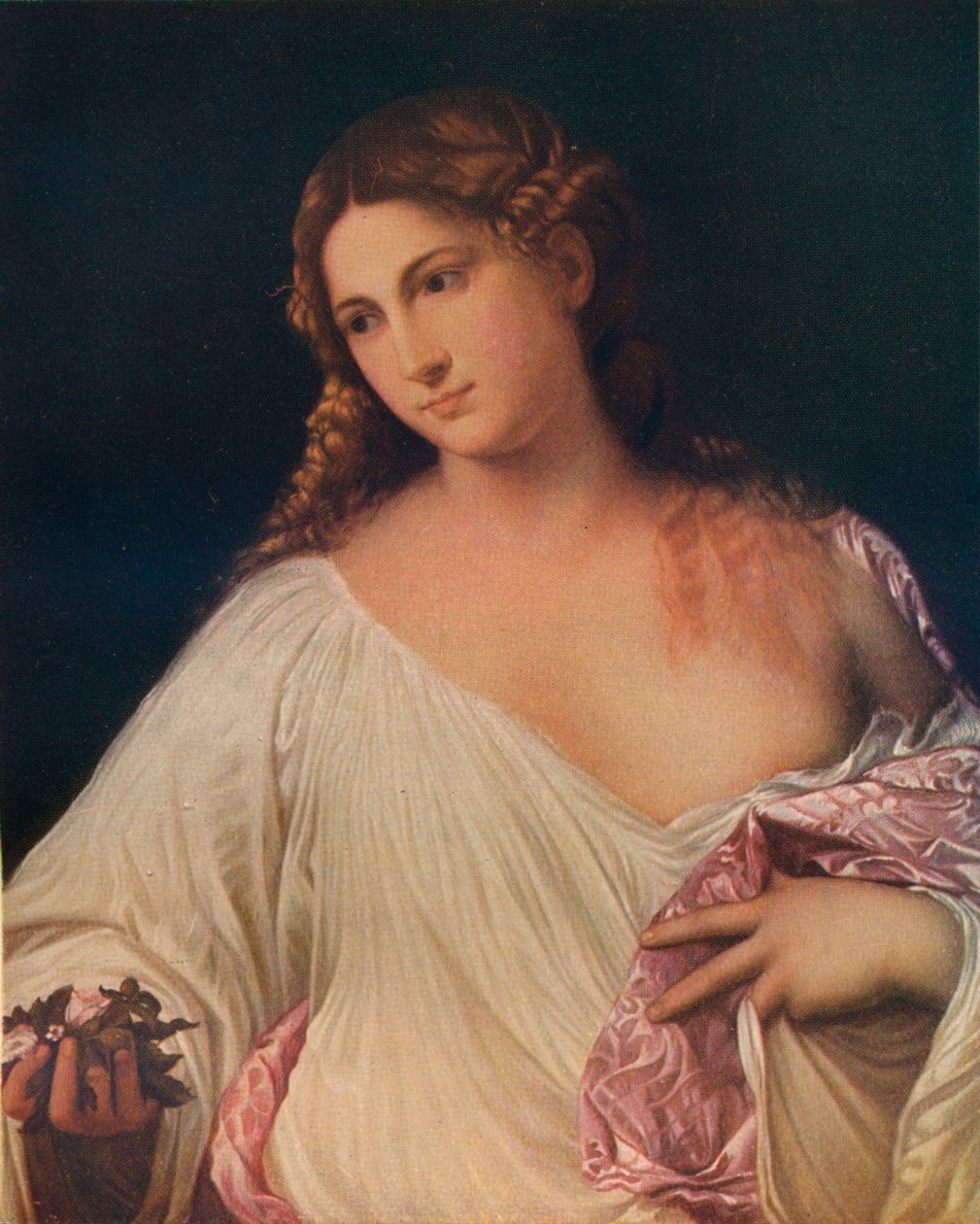 Flora, c1515, 1911 tekijältä Tiziano Vecelli