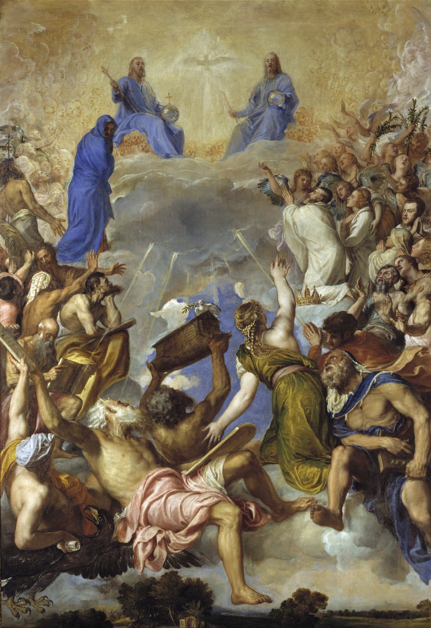 Gloria, 1551-1554 tekijältä Tiziano Vecelli