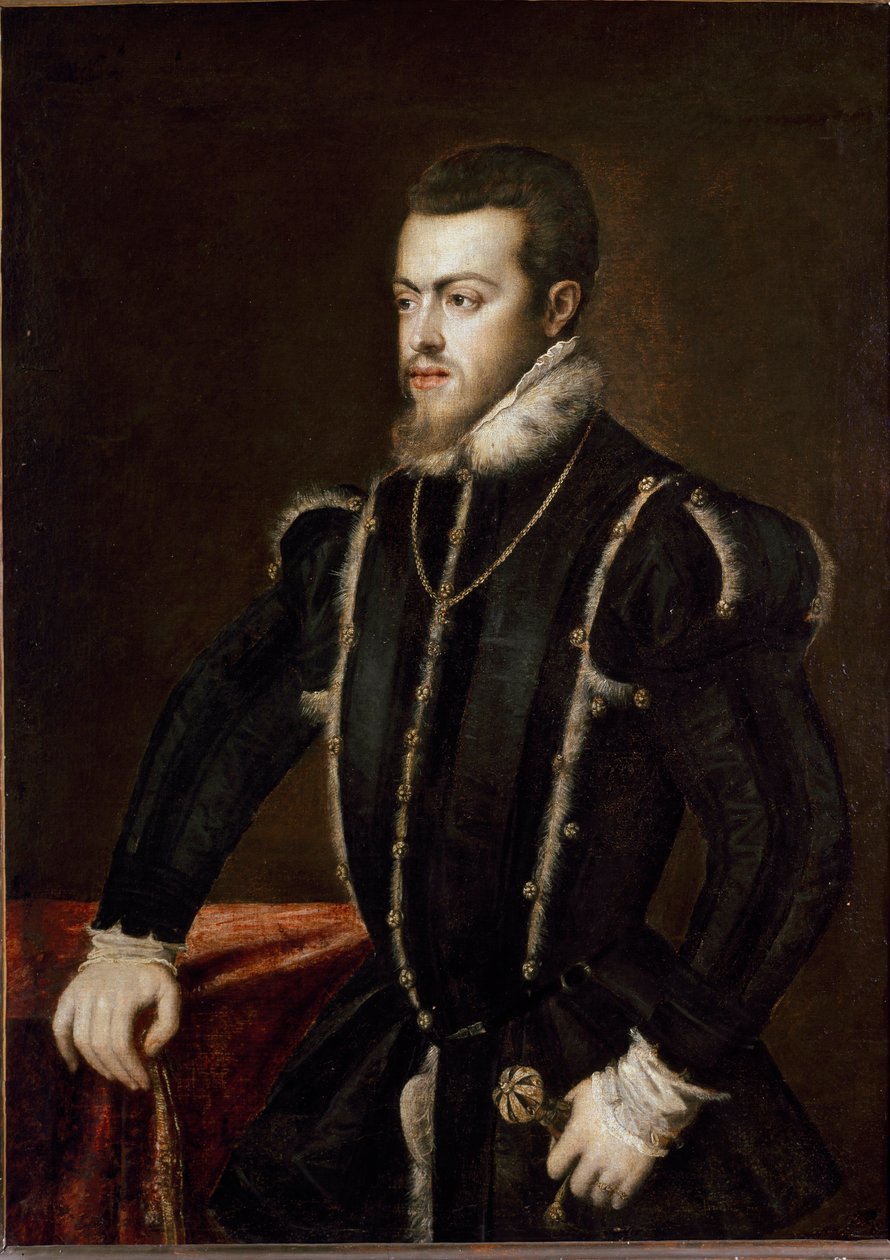 Philip II:n muotokuva tekijältä Tiziano Vecelli