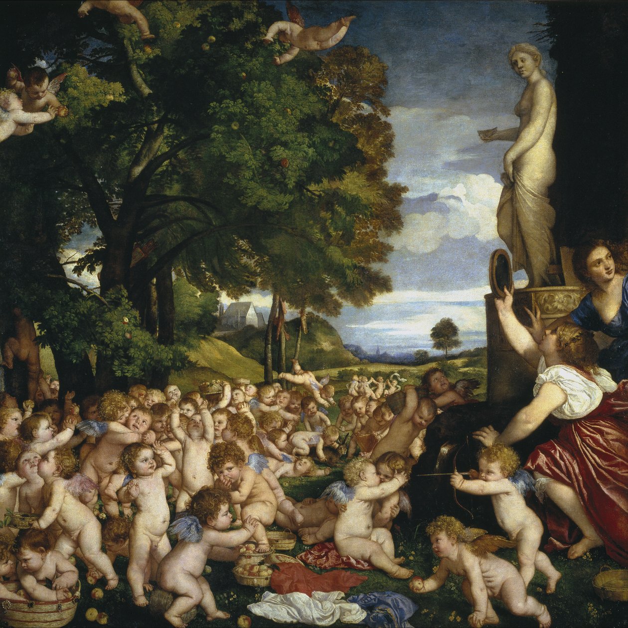 Uhri Venukselle, 1518-1519 tekijältä Tiziano Vecelli