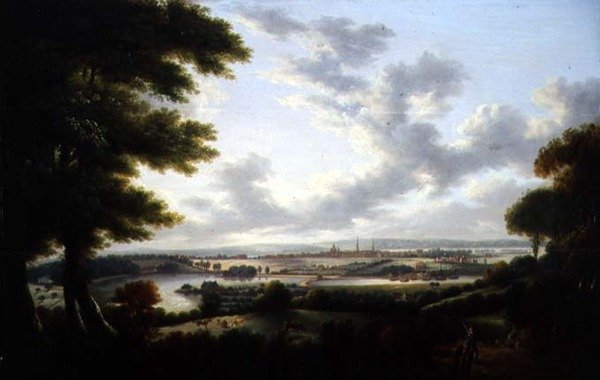Southampton, Bitterne (öljy kankaalle) tekijältä Tobias Young