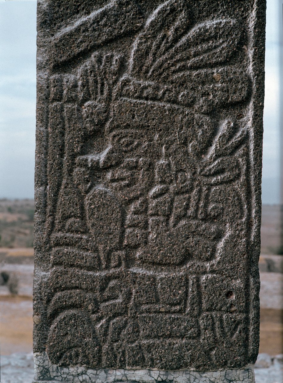 Tlahuizcalpantecuhtlin temppelin kohokuvio tekijältä Toltec Toltec