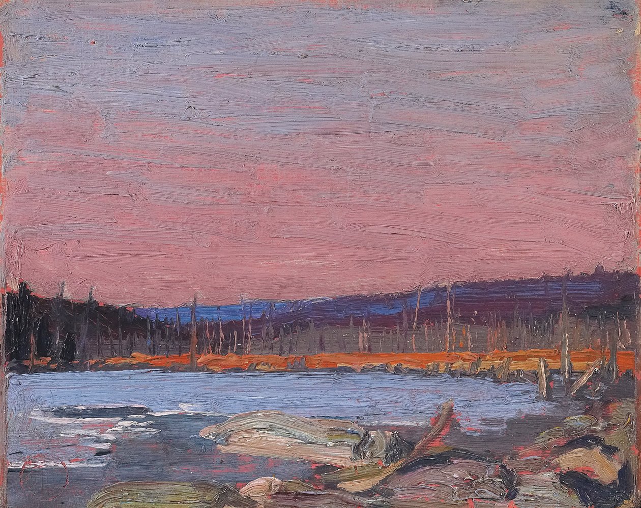 Pohjoinen järvi tekijältä Tom Thomson