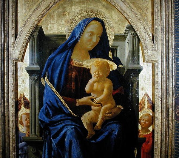Neitsyt ja lapsi, 1426 tekijältä Tommaso Masaccio
