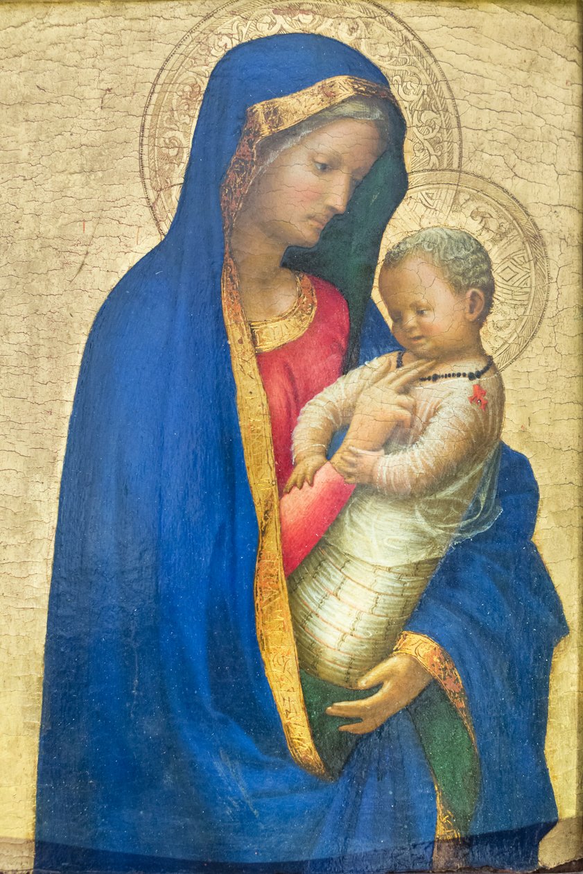 Madonna ja lapsi tekijältä Tommaso Masaccio
