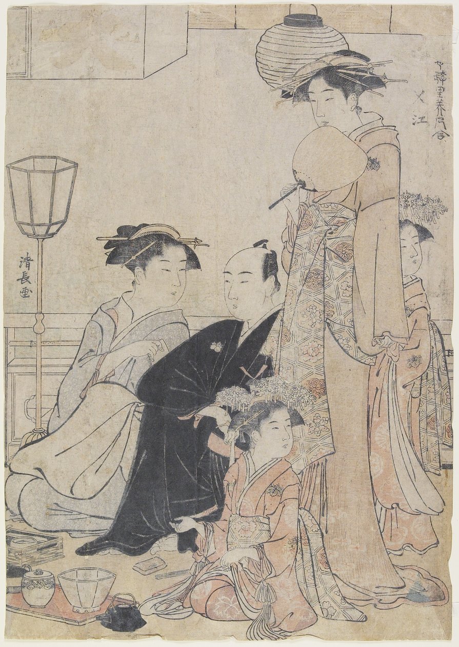 Irie, 1783 tekijältä Torii Kiyonaga