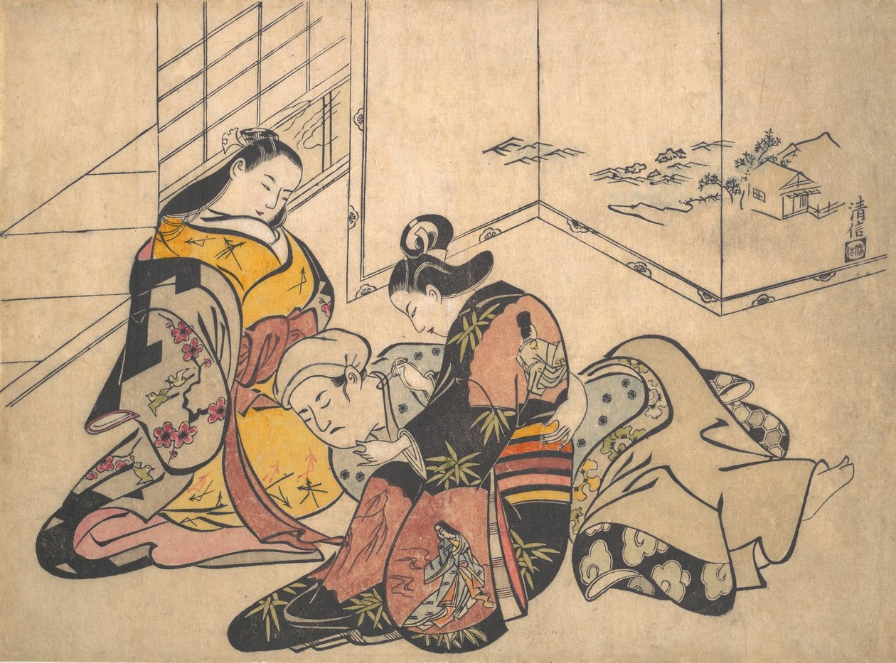 Painos, 1703. tekijältä Torii Kiyonobu I