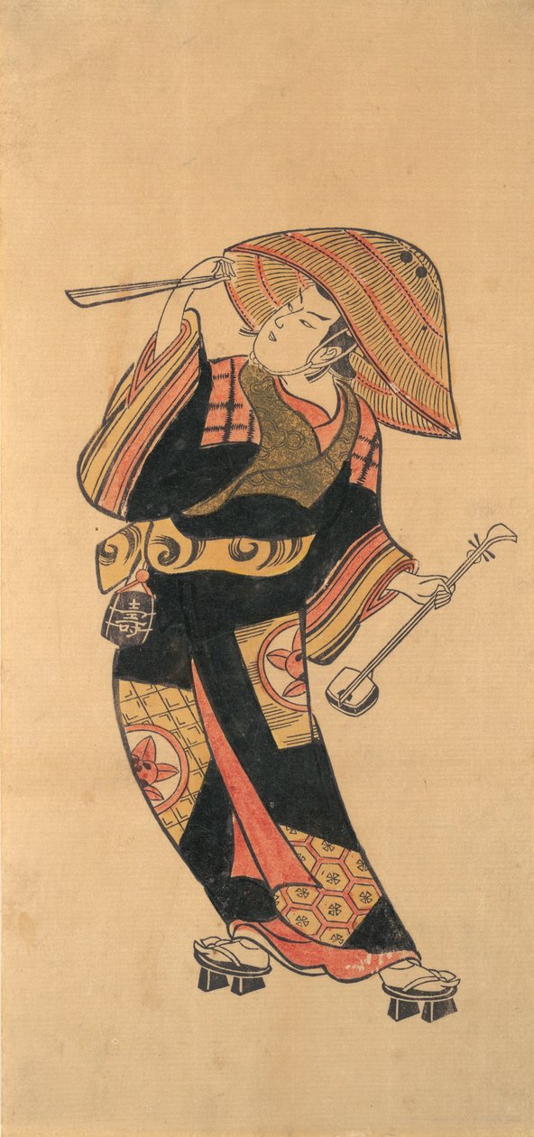 Ichimura Takenojo VIII, ca. 1720. finès tekijältä Torii Kiyotomo.