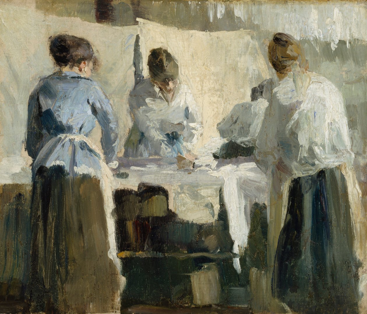 Ranskan naisten silitys, 1889. tekijältä Torsten Wasastjerna