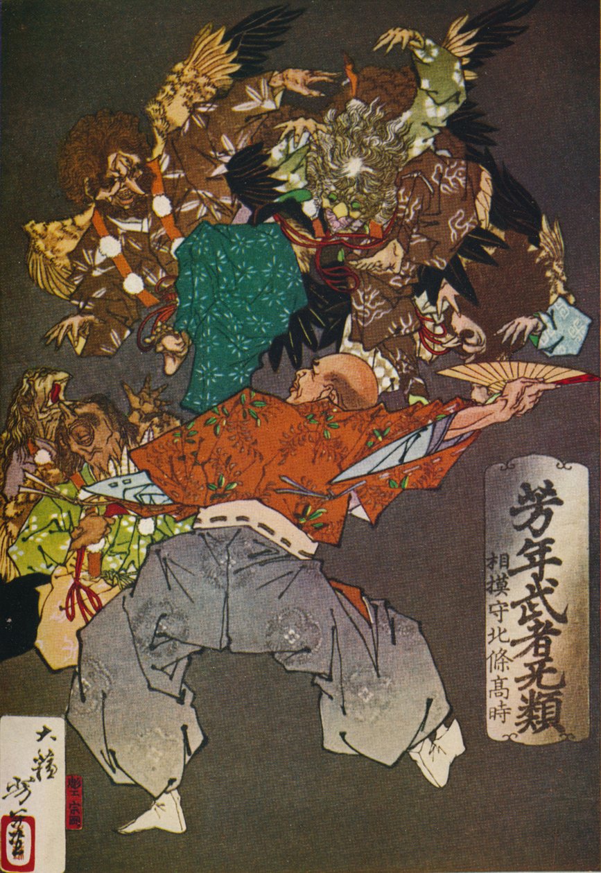 Tengus, 1880, 1926 tekijältä Tsukioka Yoshitoshi