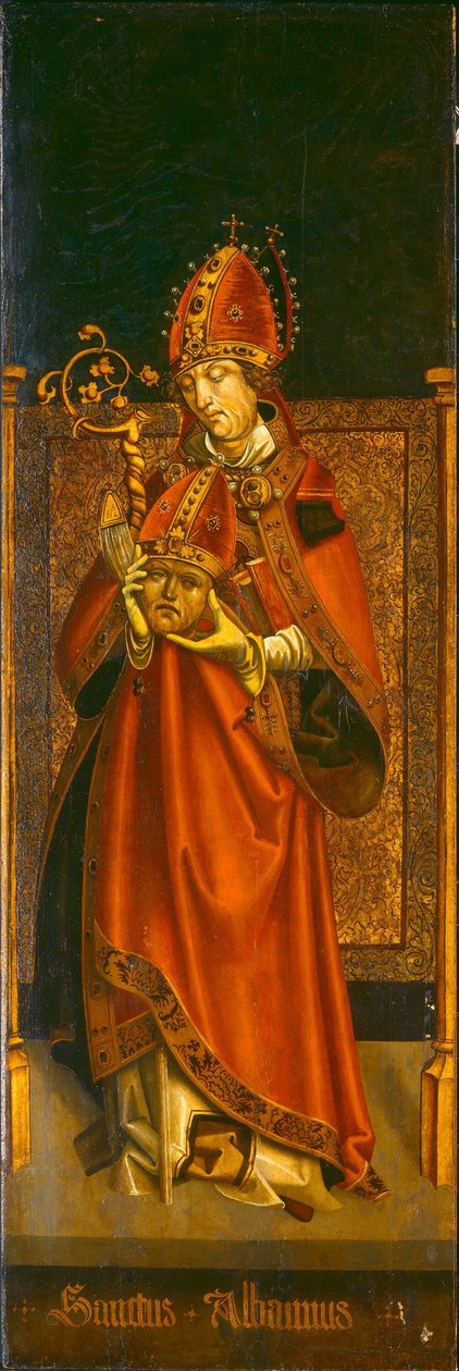 Mainzin pyhä Alban tekijältä Tyrolean 16th Century