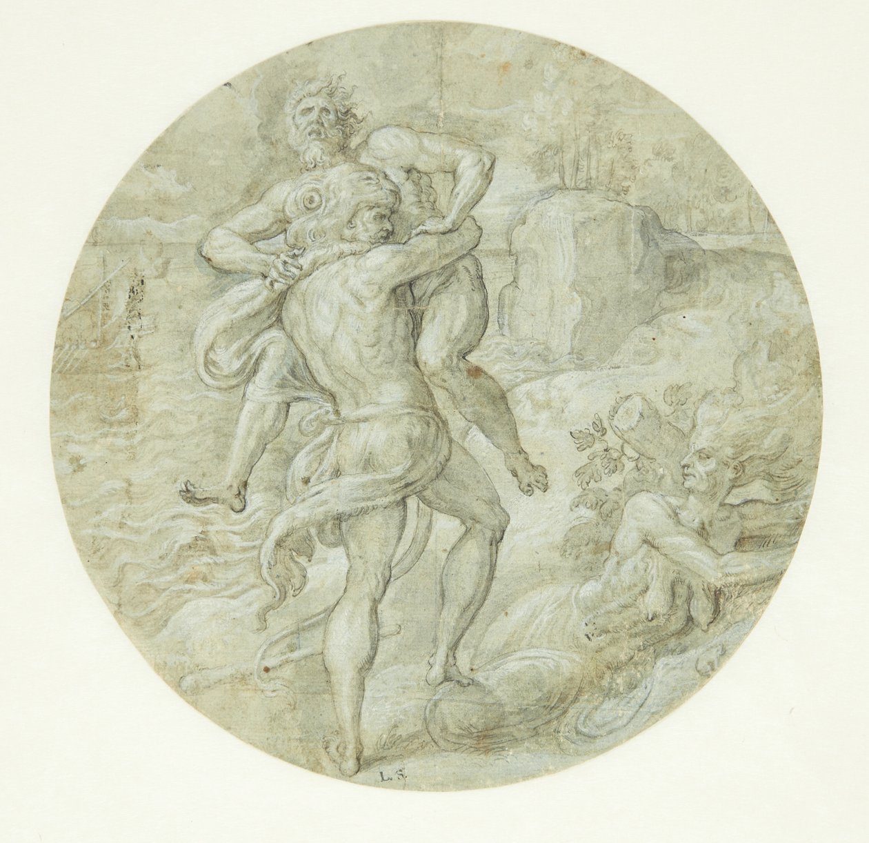 Hercules ja Antaeus tekijältä Ubekendt
