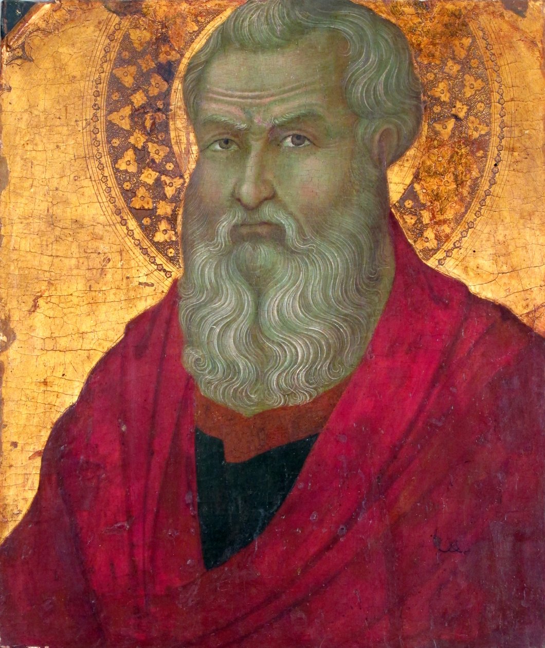 Pyhä Matteus, n. 1330-1335. tekijältä Ugolino da Siena