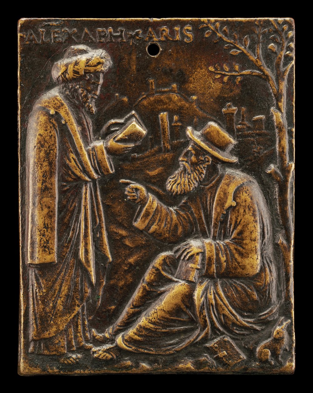 Aristoteles ja Aleksanteri Aphrodisias, 1500-luvun alku. tekijältä Ulocrino
