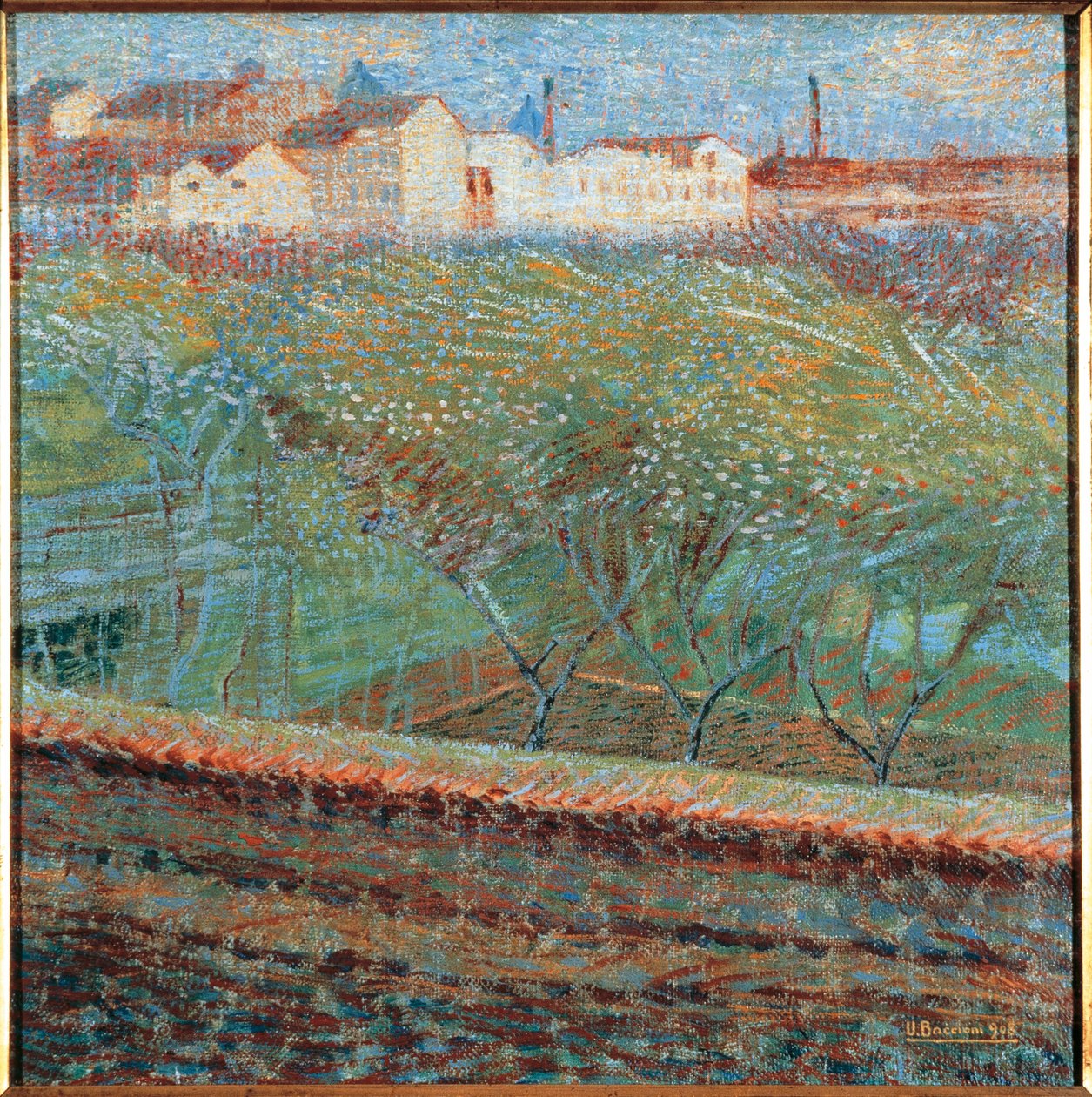 Huhtikuun ilta, kirjoittanut Umberto Boccioni tekijältä Umberto Boccioni
