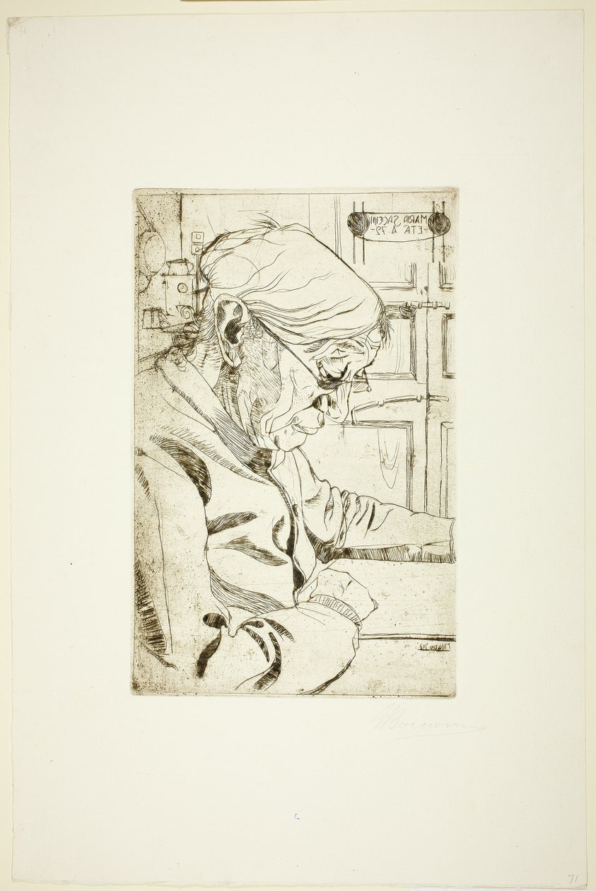 Rouva Sacchi tekijältä Umberto Boccioni