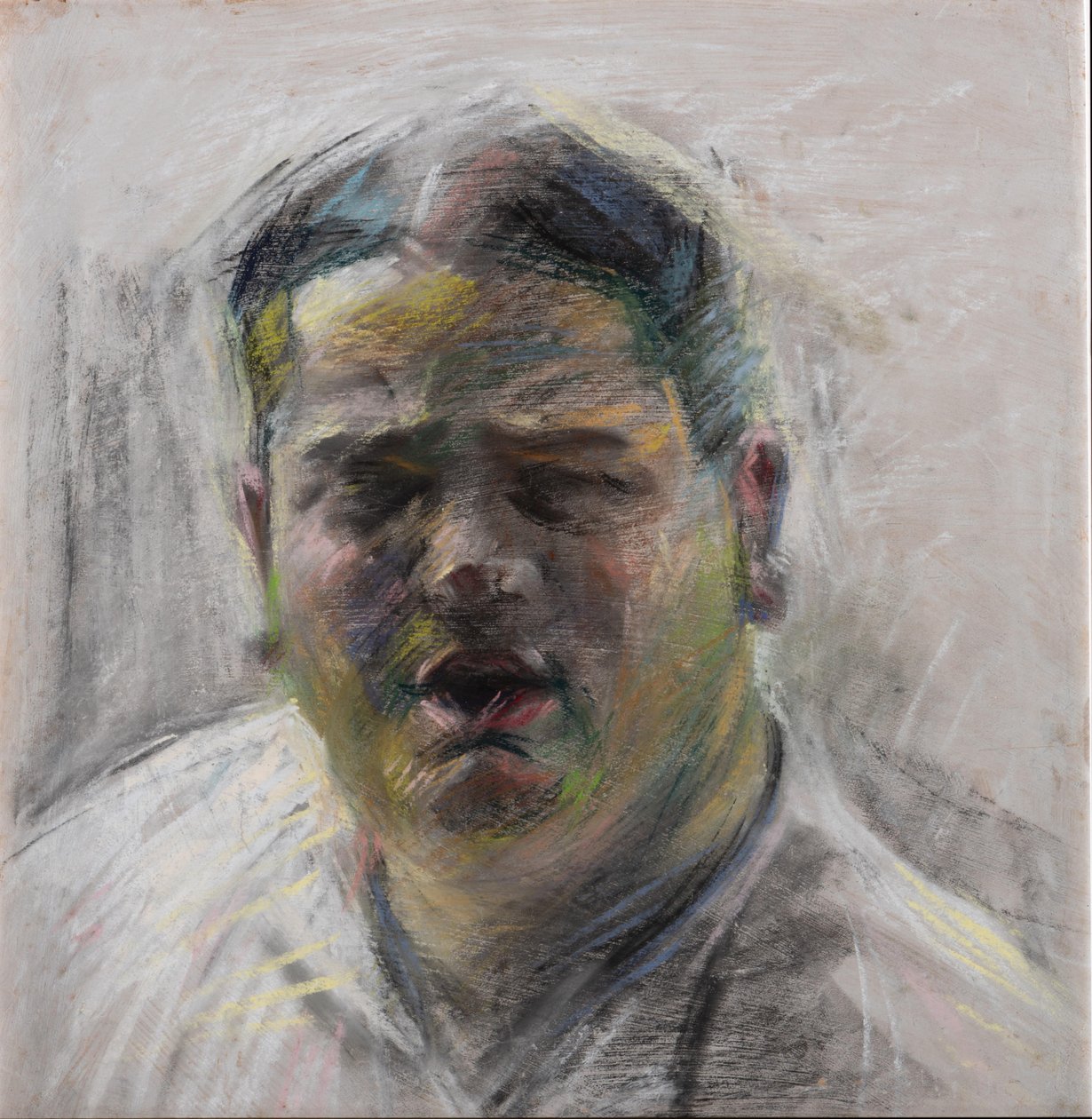Armando Mazzan muotokuva 1884-1964, 1909-1910. tekijältä Umberto Boccioni