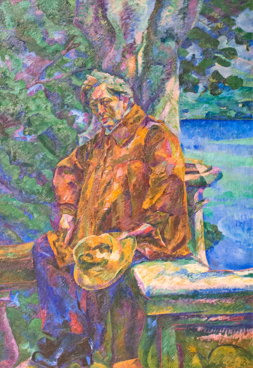 Ferruccio Busonin muotokuva tekijältä Umberto Boccioni