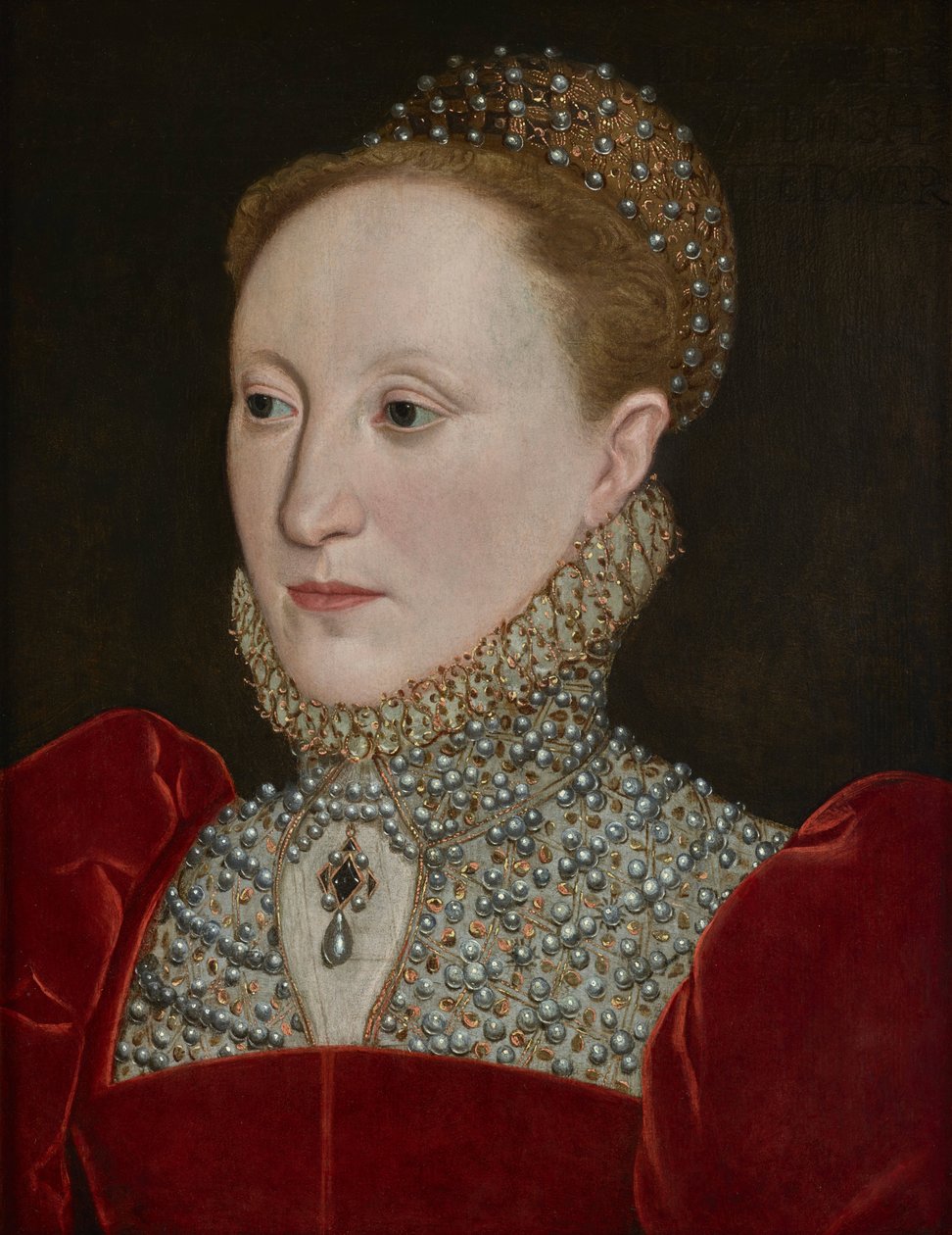 Englantilainen Elizabeth I tekijältä Unbekannt Unbekannt