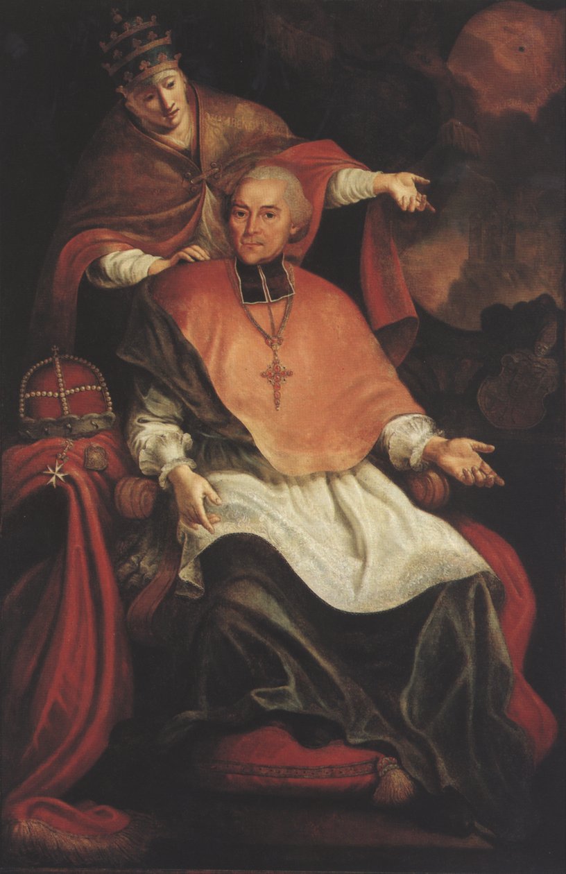 Maximilian Christoph von Rodt, Allegorie des Papsttums. tekijältä Unbekannt Unbekannt