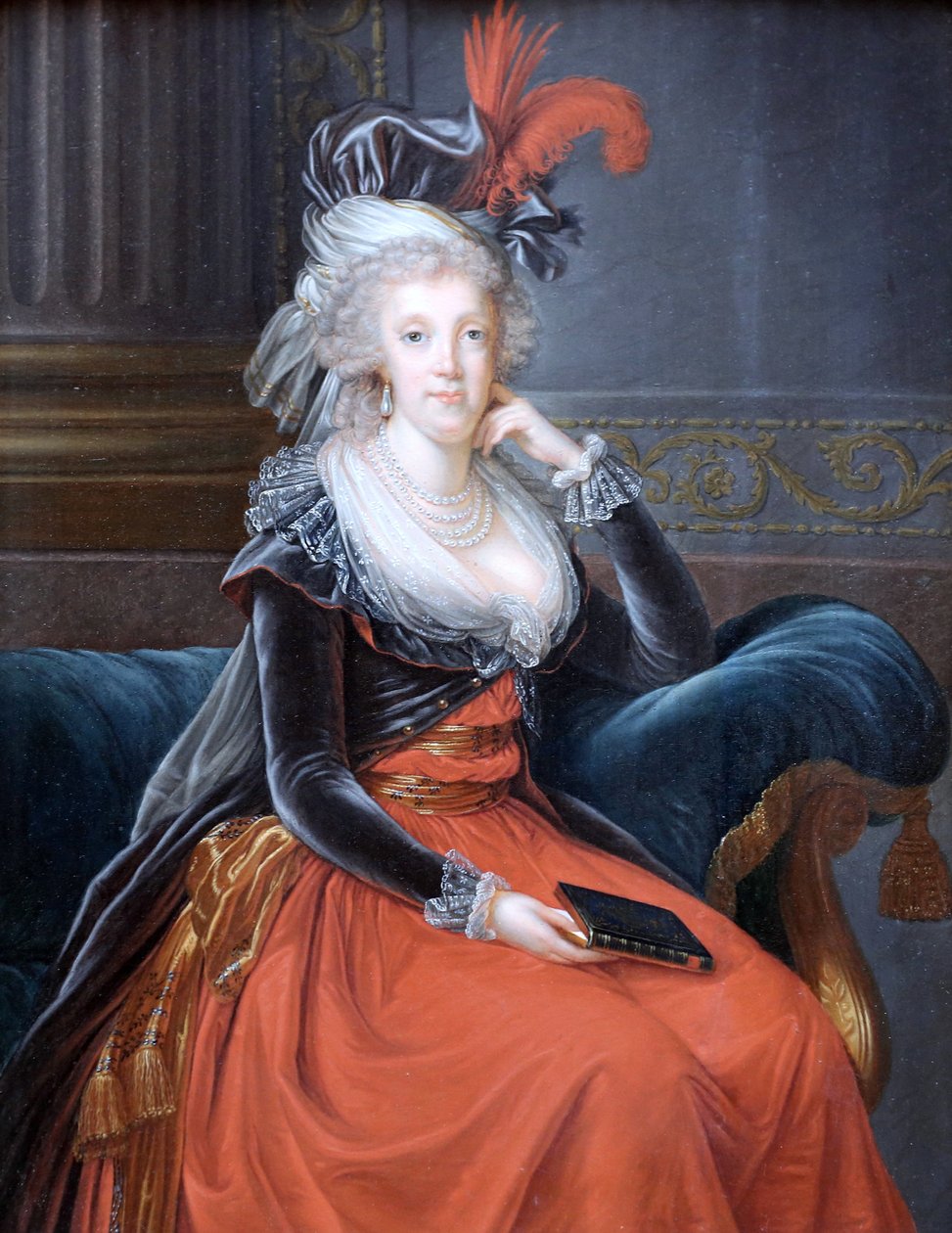 Muotokuva Maria Carolina Itävallasta (1752-1814), Napolin kuningatar tekijältä Unbekannt Unbekannt