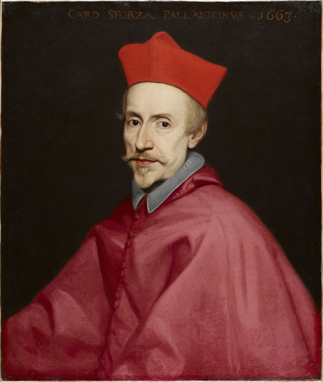 Muotokuva Pietro, kardinaali Sforza Pallavicino (1607-1667) tekijältä Unbekannt Unbekannt