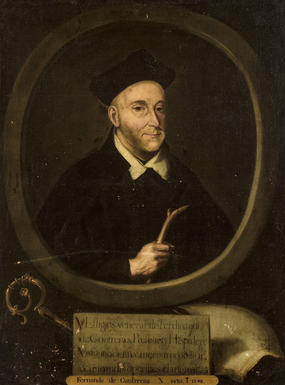 Retrato del Kunnioitettava Padre Fernando Contreras tekijältä Unbekannt Unbekannt
