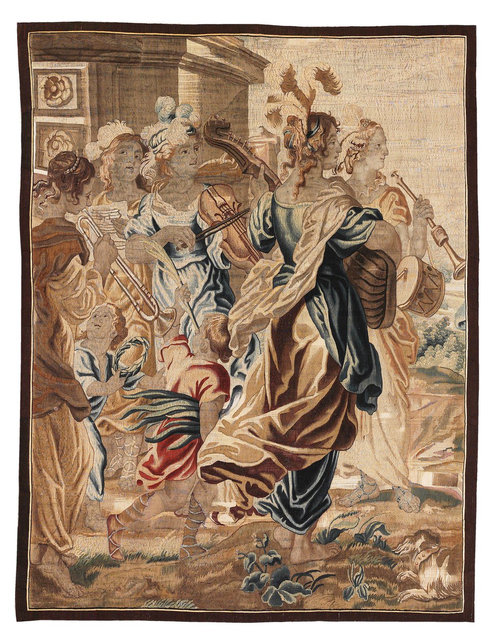 Tapisserie (fragmentti) tekijältä Unbekannt Unbekannt