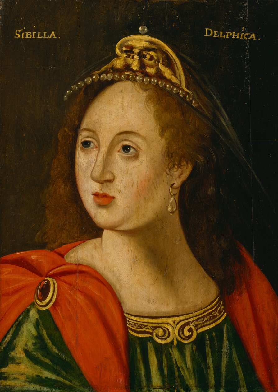 British School - Delphic Sibyl tekijältä Unbekannt Unbekannt
