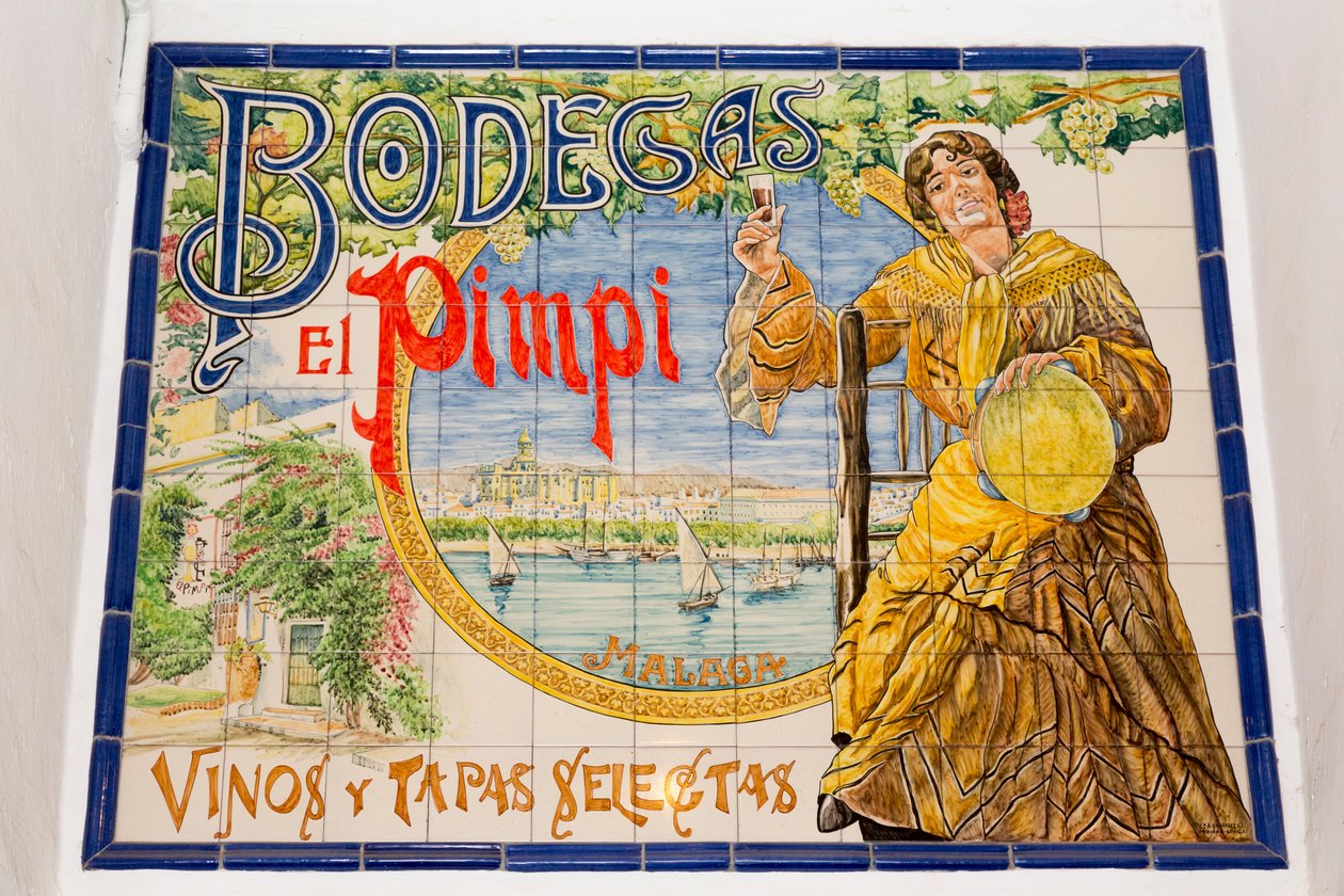 El Pimpi bodega, Malaga, Espanja tekijältä Unbekannt Unbekannt